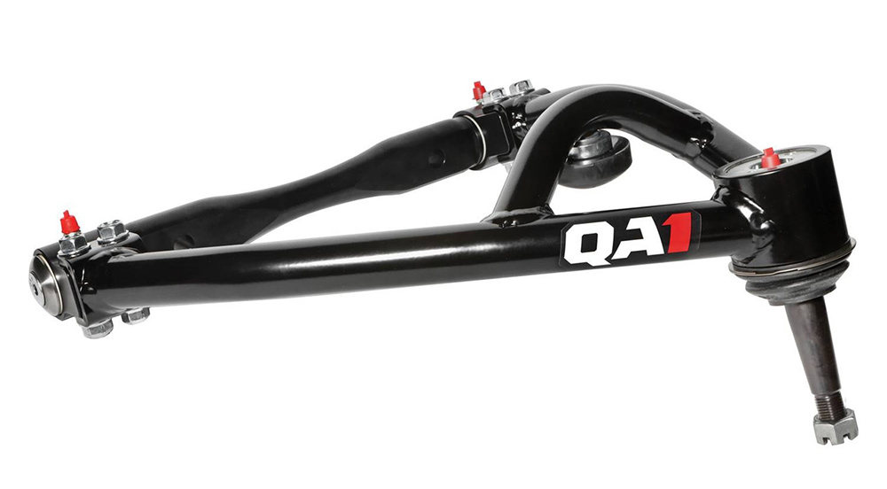 QA1's tubular control arms feature modern bushings and improve your Chevy Nova's geometry. QA1's tubular control arms feature modern bushings and improve your Chevy Nova's geometry.