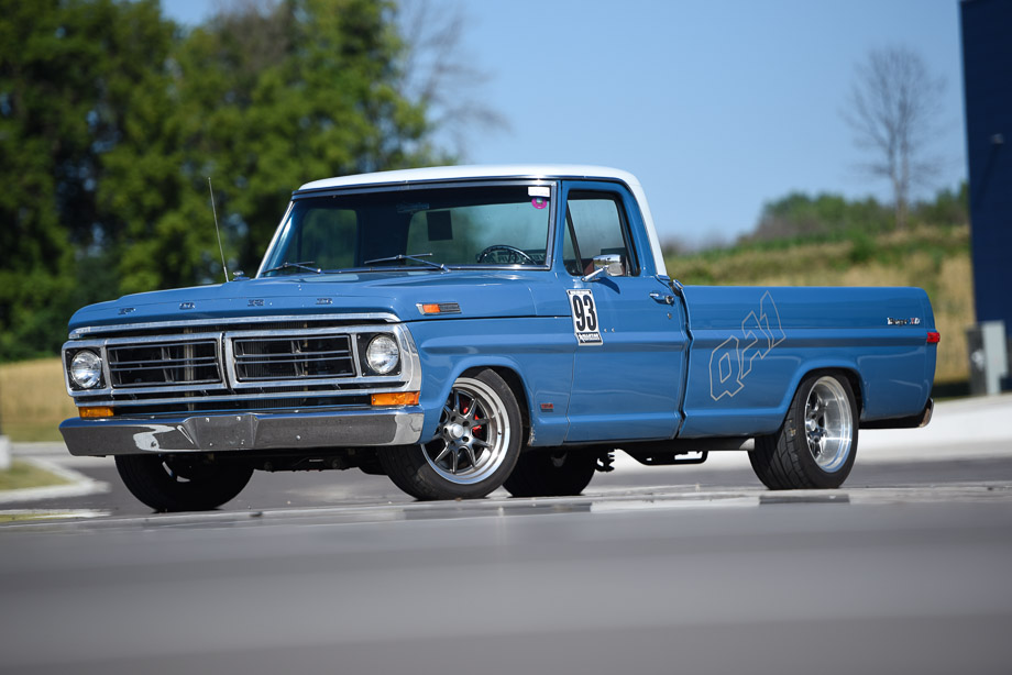 1972 Ford F100 long bed custom build featuring QA1’s advanced suspension system for superior handling and performance. 1972 Ford F100 long bed custom build featuring QA1’s advanced suspension system for superior handling and performance.