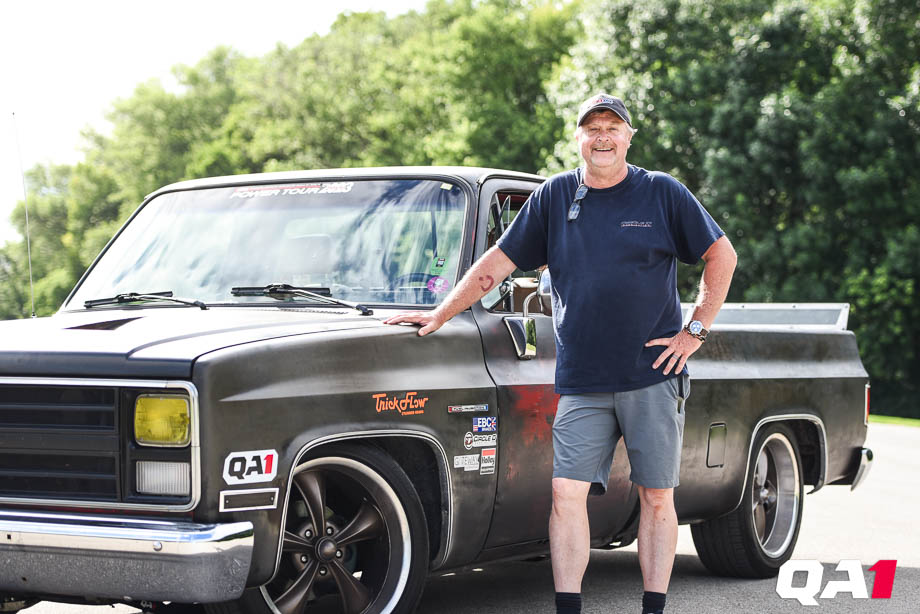 Mark Frisbie's Chevrolet C10 pickup featuring QA1 suspension components. Mark Frisbie's Chevrolet C10 pickup featuring QA1 suspension components.